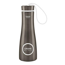 GROHE Blue Accessories Thermo Drinking Bottle Brushed Hard Graphite 40848AL0