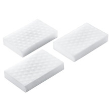 GROHE Kitchen Sink Cleaning Sponge Accessory (Dual-Sided for Gentle and Tough Cleaning, Ergonomic Design for Convenience, Pack of 3), Size 110x70x22