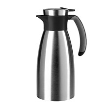 TEFAL K3043114 Soft Grip Vacuum Pot Black 1L Hot Up to 12 Hours Cold Up to 24 Hours 100% Leak-Proof