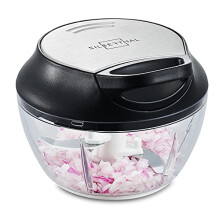 SILBERTHAL Food Slicer - Manual Chopper with 3 Japanese Steel Blades - 500 ml - Dishwasher Safe