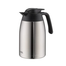 Thermos 4026.205.100 THV flask, 1.0 L, stainless steel, 12.5 cm x 16.5 cm x 16.5 cm, Stainless Steel, edelstahl, 12,5 x 16,5 x 21,5 cm