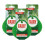 Addis Fairy TearDrop Scrubber Washing Up Non-Scratch Sponge, Green, Bulk 3 pack 1