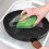 Addis Fairy TearDrop Scrubber Washing Up Non-Scratch Sponge, Green, Bulk 3 pack 2