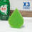Addis Fairy TearDrop Scrubber Washing Up Non-Scratch Sponge, Green, Bulk 3 pack 3