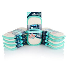 Minky M Cloth Anti-Bacterial Triple Action Cleaning Pad - 9 Pack, Anti-Bacterial Protection, Powerful High Density Microfibre, Non Scratch Technology,