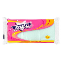 Bettina 3 Pack Super Soft Sponge