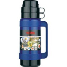 Thermos Mondial 32 Flask Black/Green/Blue 1.0L (457464)