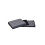 HomeHarmony Folding Storage Ottoman Seat, Stool, Toy Storage Box Linen Look (Light Grey Medium) 3