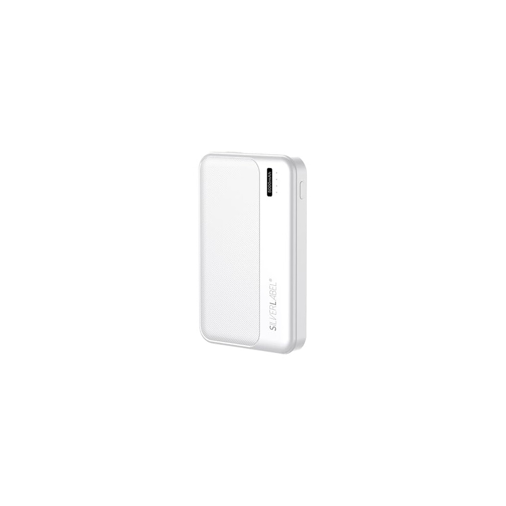 E71022251 Power Bank 5000Mah White Silverlabel - Image 4