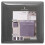 Atmosphera Lysandre Folding Pouffe Grey Velvet Effect 2