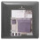 Atmosphera Lysandre Folding Pouffe Grey Velvet Effect 3