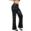 Women's Glitter Trousers Sequins Flared Pants For-White L 9