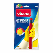 Vileda The grippy household glove for easier grip, size M, 1 pair