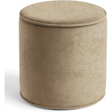 Bean Bag Plush Velvet Round Footstool Ottoman Beanbag Chair Pouffe Seat Round Shape Ottoman Footrest Modern Home Living Room Bedroom Stylish & Durable