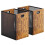 Modern Metal Net Waste Basket Handle Narrow Shape For Limited 8