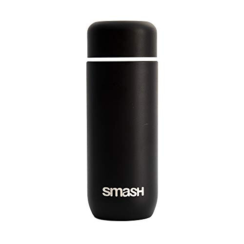 Smash Smash Coffee Flask, Black, 5cm x 5cm x 16cm
