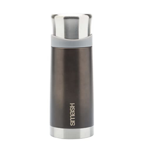 Smash Smash Stainless Steel Flask 300ml, Black
