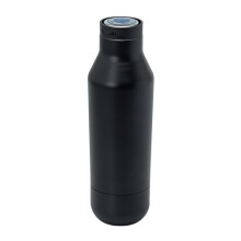 Smash 360 Edge Stainless Steel Insulated Water Bottle – Double Wall, Leak Proof, One-Touch Screw Top Lid, 360 Drinking Edge, Black
