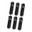6pcs Multifunctional SIMs Card Eject Pin With Protective-Black 1