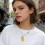 Trendy Rabbit Shaped Necklace Glossy Finish Accessory-Purple 5