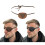 Costume de Pirate Steampunk, patchs pour les yeux de Pirate,-3 2