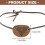 Costume de Pirate Steampunk, patchs pour les yeux de Pirate,-3 4