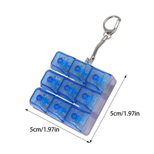 Handheld Clear Switches Tester with Multiple Color &-Green 1