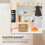 Stackable Plastic Basket Kitchen Storage Basket Fruit & Vegetable Plastic Storage Basket Plastic Storage Rack(Beige) 4