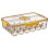 (24 large yellow) Durable Thick Plastic Egg Storage Box for Fridge 1