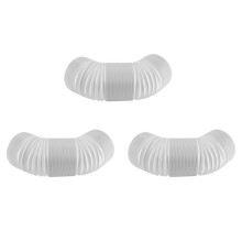 3pcs 15cm Diameter Flexible Air Conditioner Exhaust Pipe Duct Vent Outlet Pipe Air Conditioner Outlet Conditioner