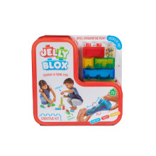 Jelly Blox sensorisk byggesett, 20 myke klosser