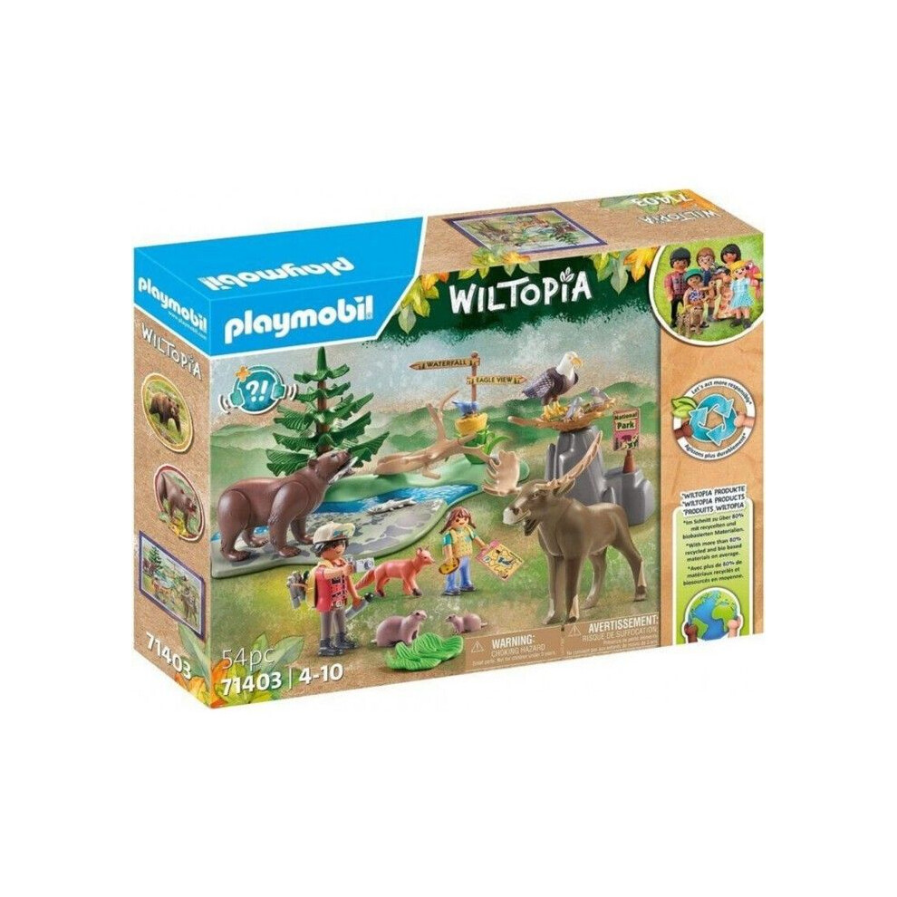 Photos - Construction Toy Playmobil Building set -  - 71403 - Wiltopia - North American Animals - Self-assembly 