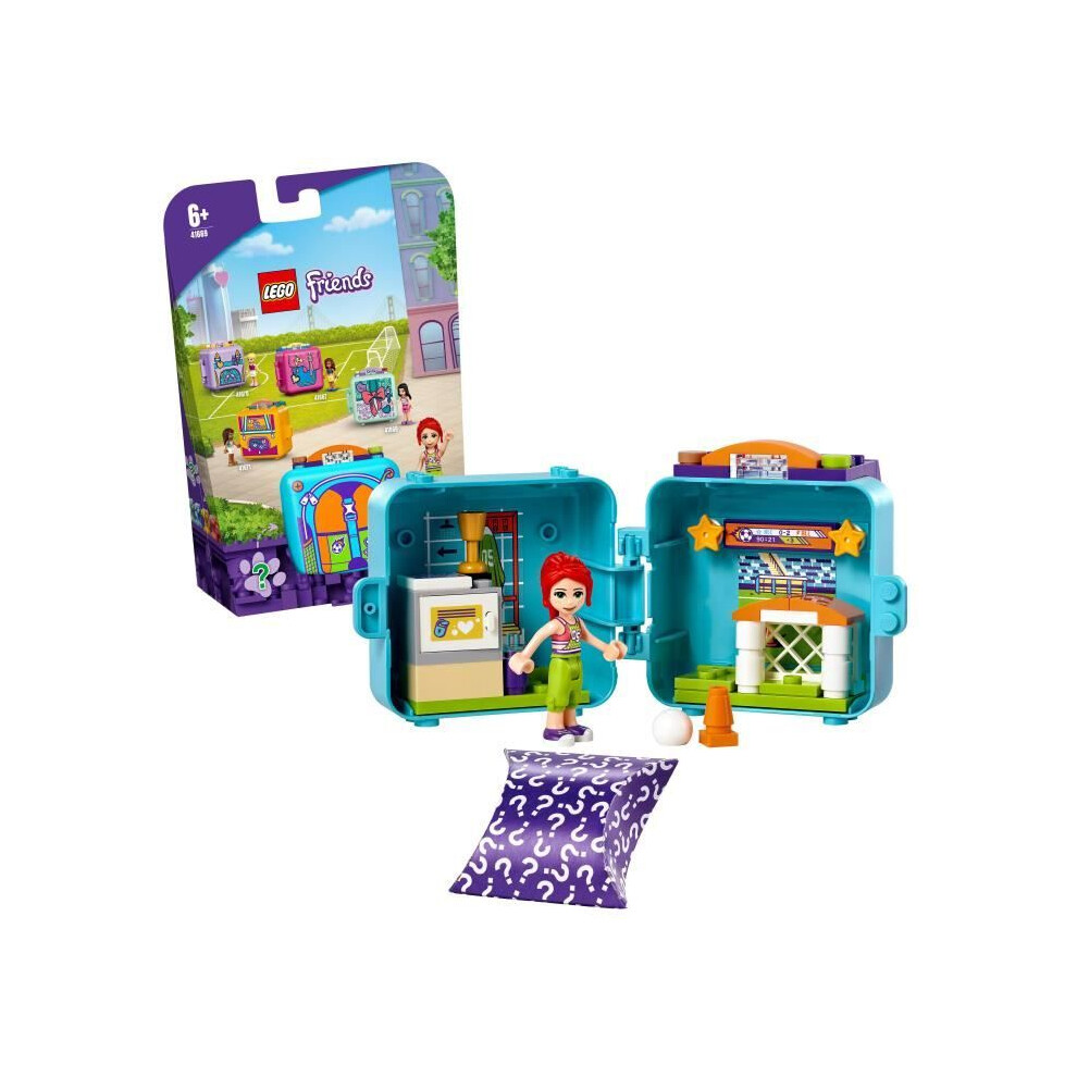 Lego 41669 Friends Mia's Soccer Cube – Series 5 Portable Collectible Toy With Mini-Doll