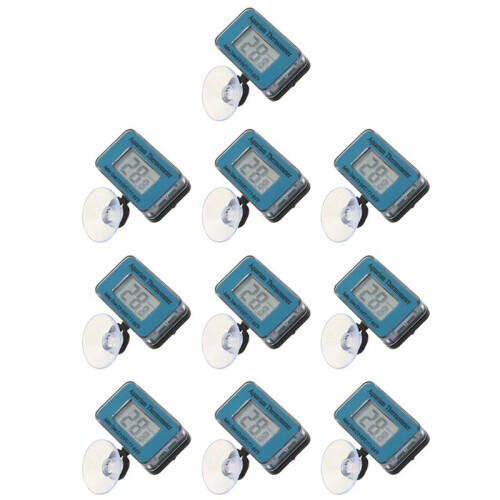 10X Aquarium-/Aquariumwaterdompelbare Waterdichte Digitale LCD-Thermometer