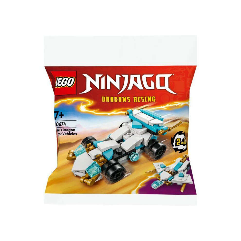 LEGO Ninjago Zane's Dragon Power Vehicles Polybag Paper Bag Set 30674 - Image 4