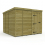9 x 9 Pent Shed Tanalised (Single Door, No Windows) 2