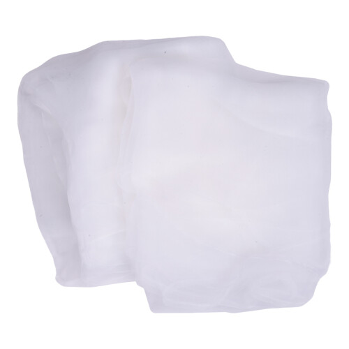 Window White Sheer Curtains 84 Inches Long 2 Panels Sheer White Curtains Clear Curtains Basic Rod Pocket Panel