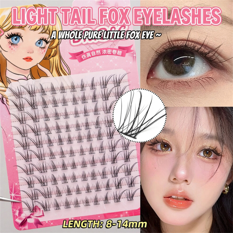 Dcph-Clothing Black Tea Soft False Lashes - 50 Char