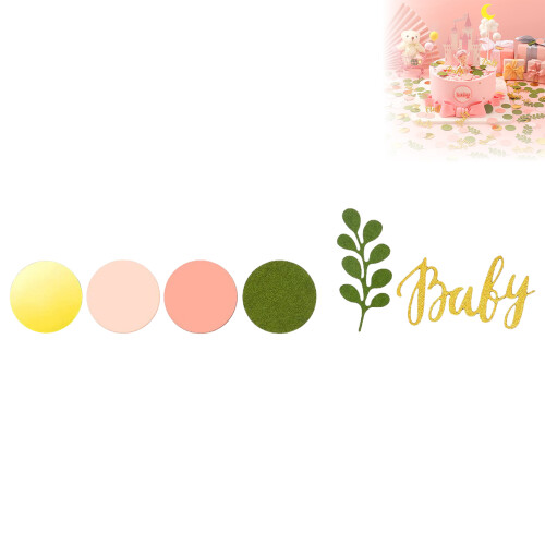 (A) Colorful Confetti for Wedding & Birthday Decor 2