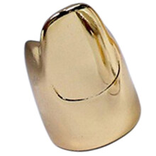 Anneau à ongles en métal élégant, anneau ouvert-Or court