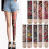 Unique One Legged Tattooed Pattern Stocking Colorful Over-E. 6