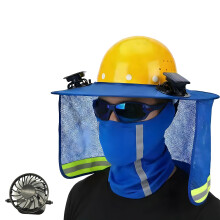 Erneuerbar angetriebene Belüftungs-Sicherheitskopfabdeckung-Blau