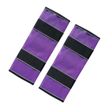 Adjustable Horse Leg Guards Leg Protector Leg Wrap With-Purple