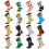 5 Pair Stretchable Athletic Sock Cotton-Multi player shootin 2