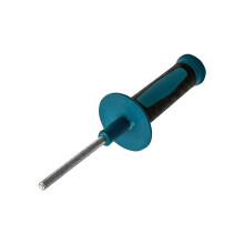 Stevige handgreep met metalen schroefdraad en antislipcoating. 8