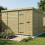10 x 9 Pent Shed Tanalised (Single Door, No Windows) 1