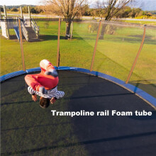 24Pcs Trampoline Pole Foam Sleeves,Trampoline Padding Replacement,Trampoline Protective Sleeves Foam Tubing Orange