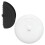 Odors Proof Silicone Drain Plug Nonslip-White and black 1