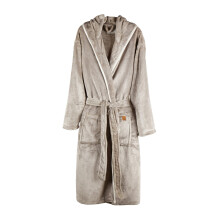 (L-XL, Grey) Vinga Unisex Adult Louis Luxury Plush Dressing Gown