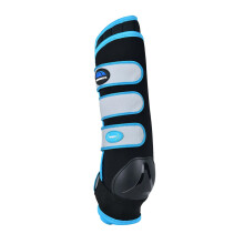 (L, Black/Blue) Weatherbeeta Therapy-Tec Horse Boots